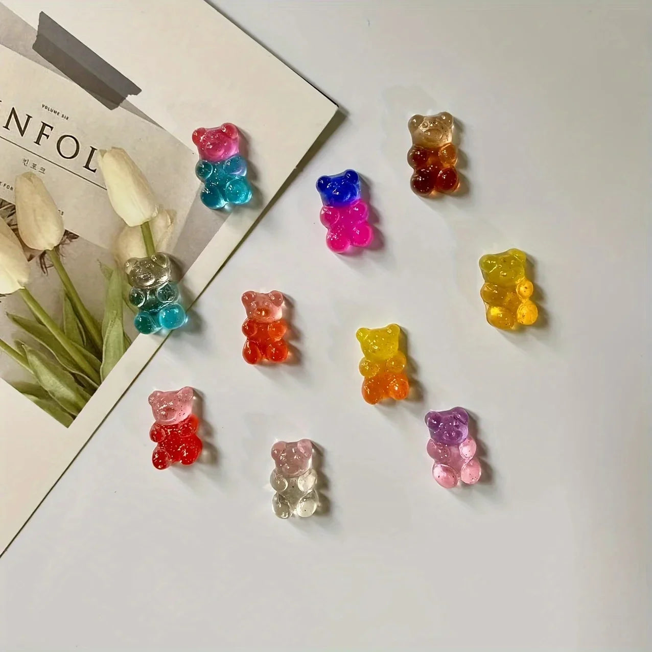 Bear Refrigerator Magnets Set (20PCS)