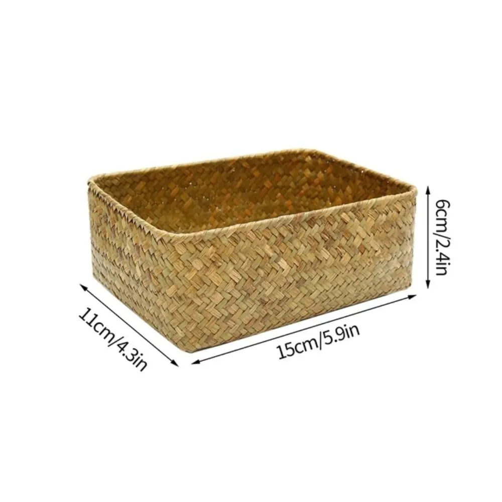 Artisan Handwoven Seagrass Basket