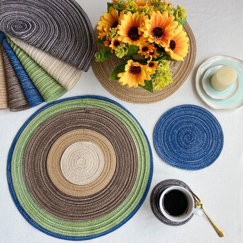 Nordic Style Round Placemat