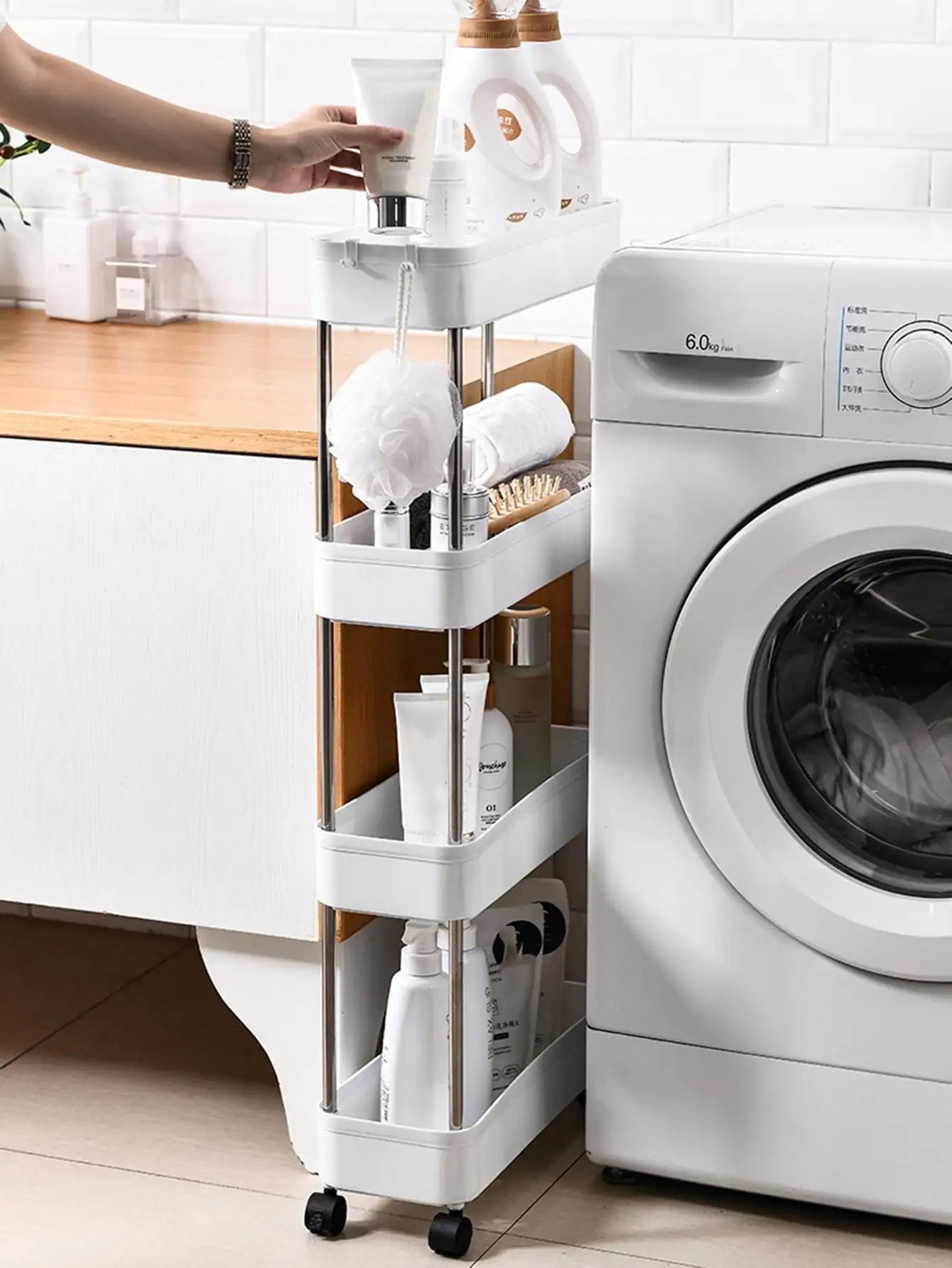 Movable Slim Storage Cart