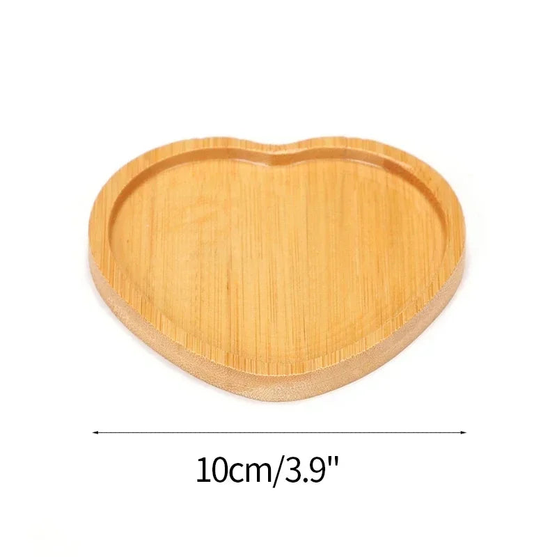 Natural Bamboo Coaster Tray