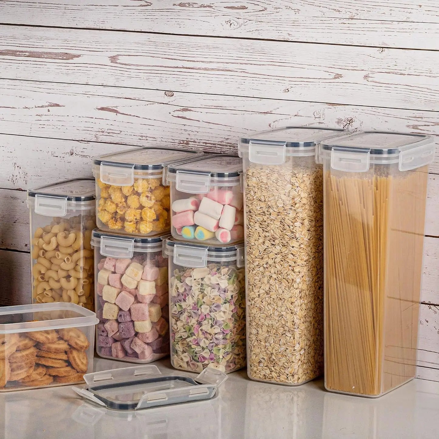 Transparent Airtight Grain Storage Container
