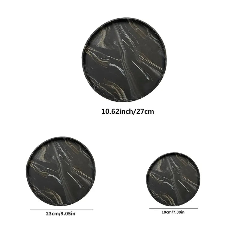 Elegant Round Silicone Tray