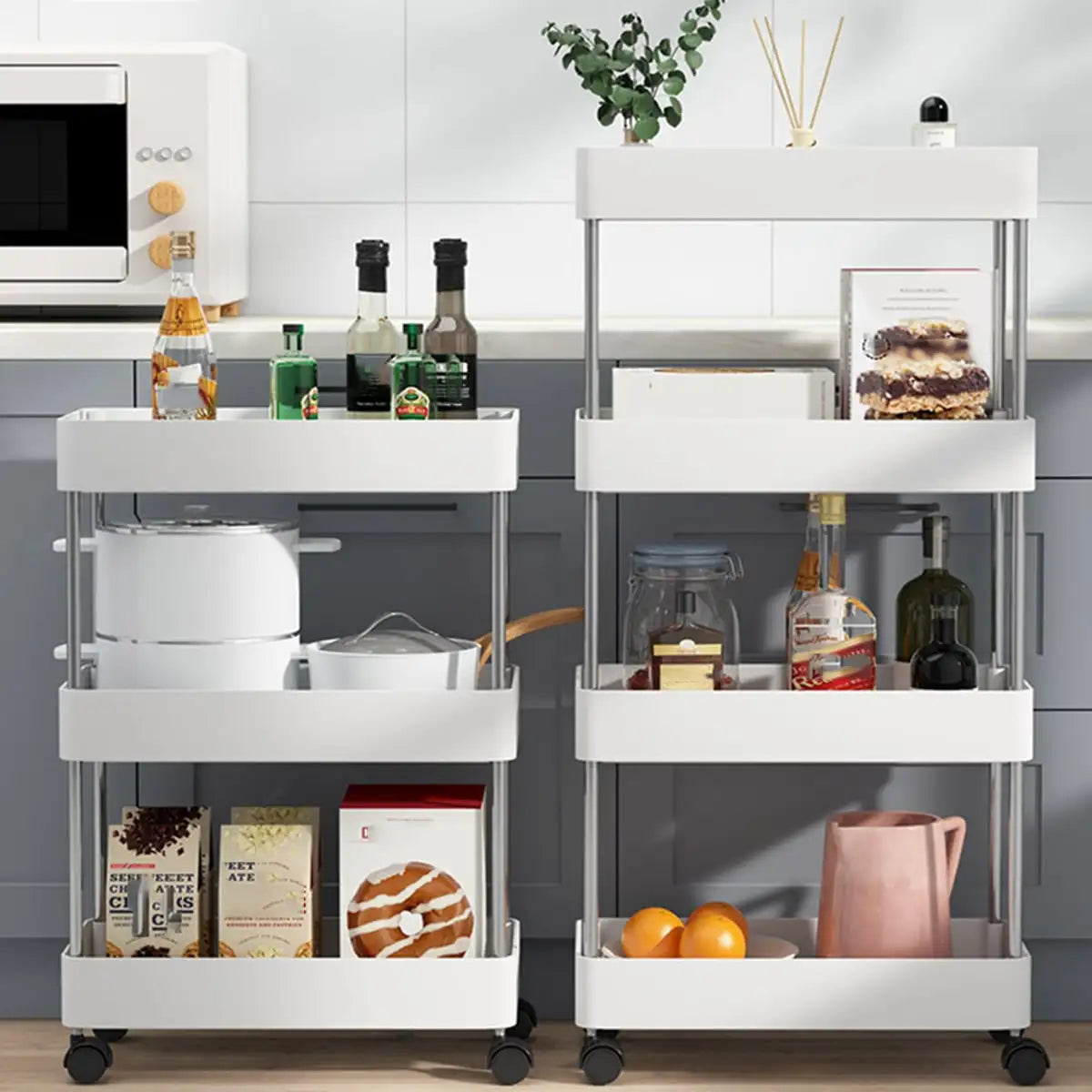 Movable Slim Storage Cart