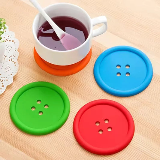 Colorful Silicone Coaster for Cups