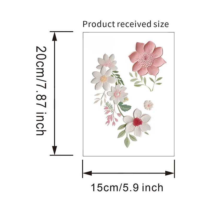 Flower Switch Wall Sticker