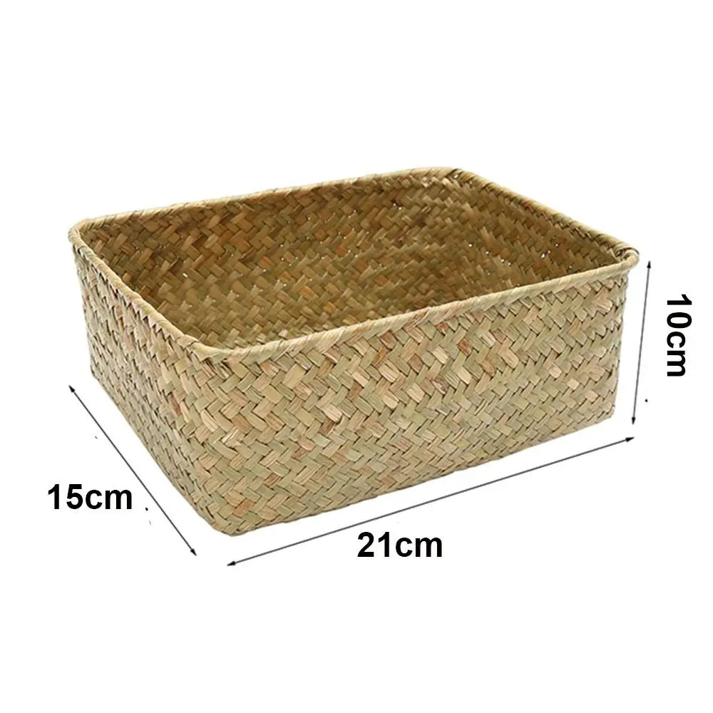 Artisan Handwoven Seagrass Basket