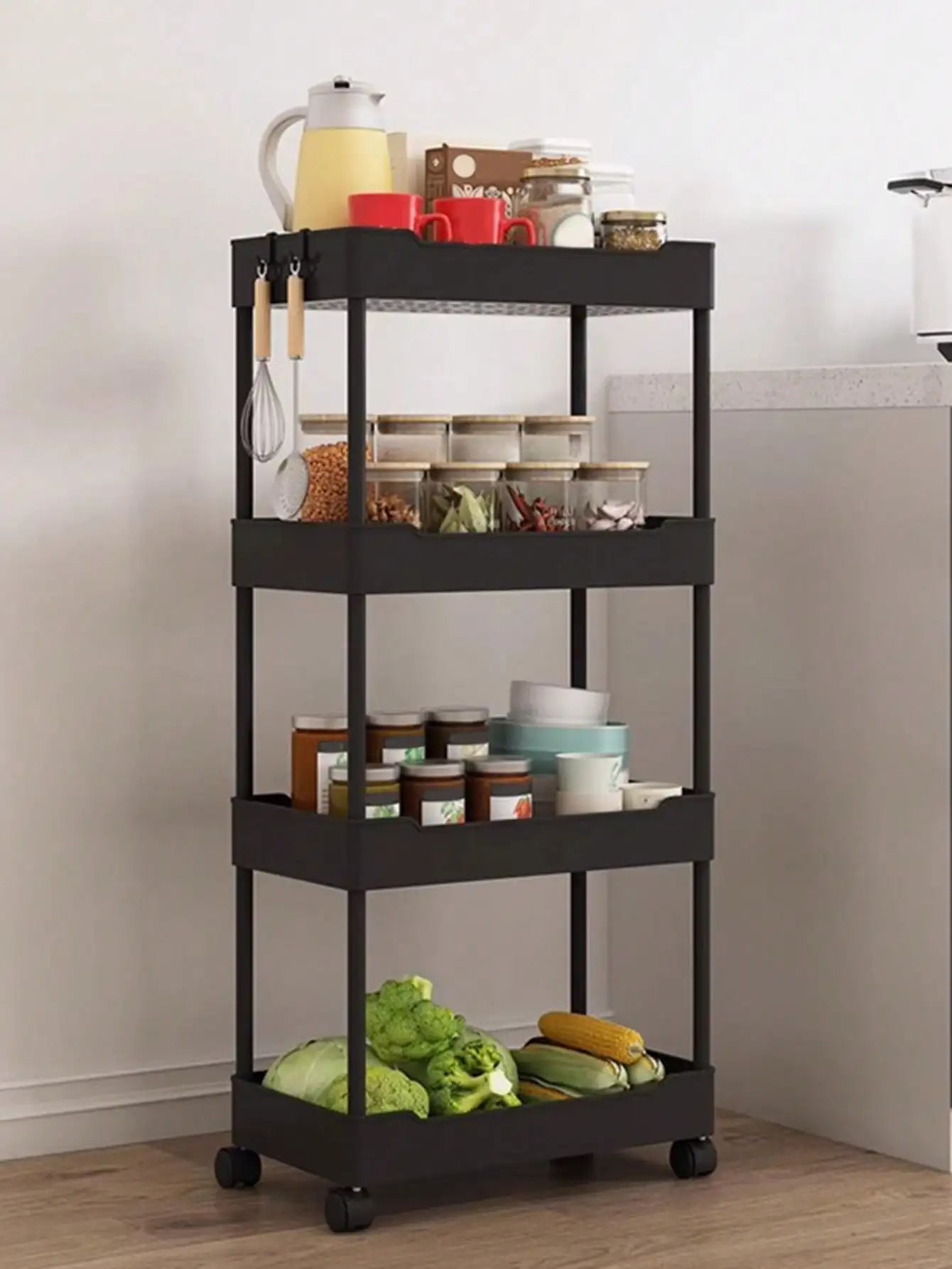 Movable Slim Storage Cart