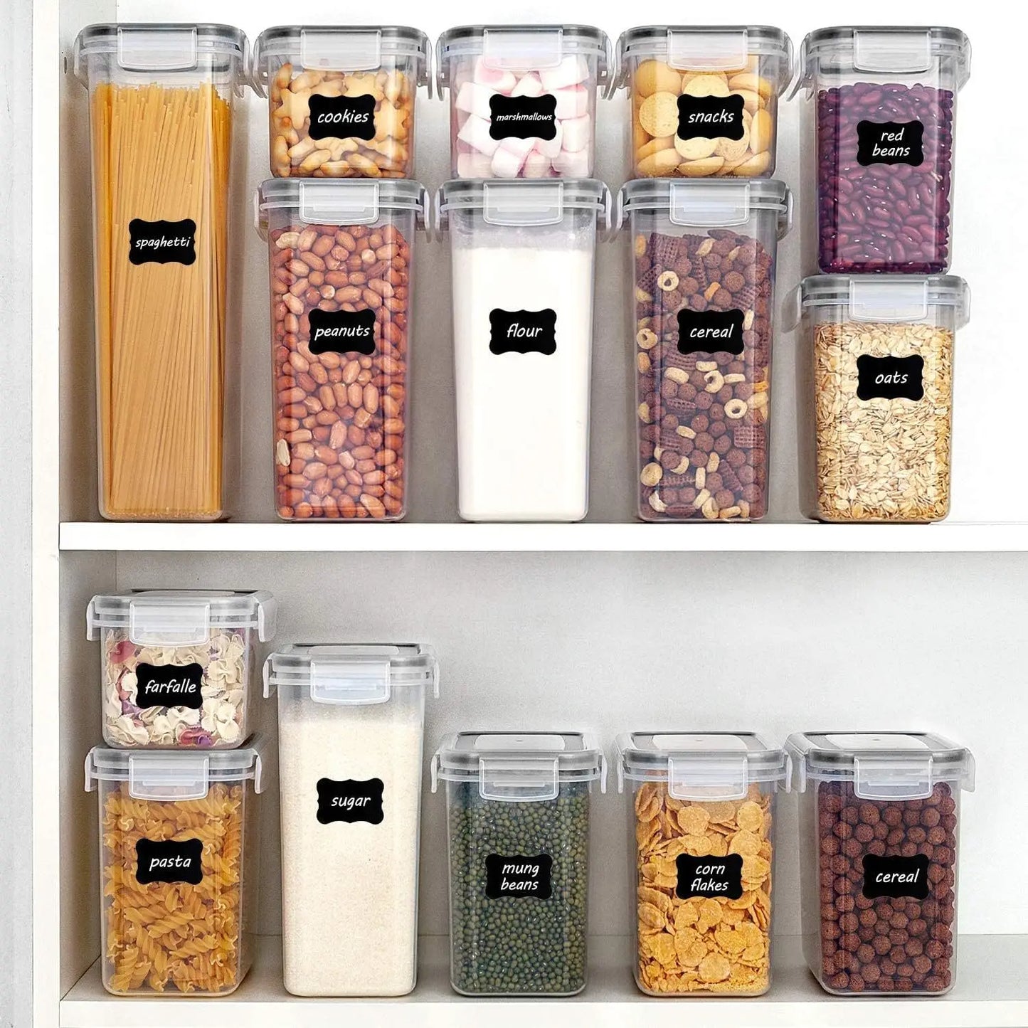Transparent Airtight Grain Storage Container