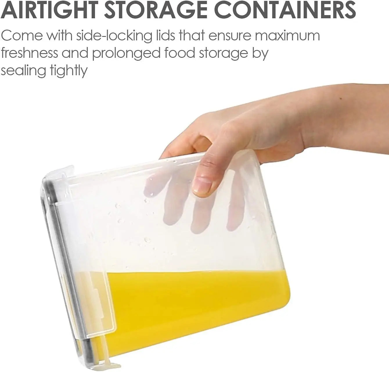 Transparent Airtight Grain Storage Container