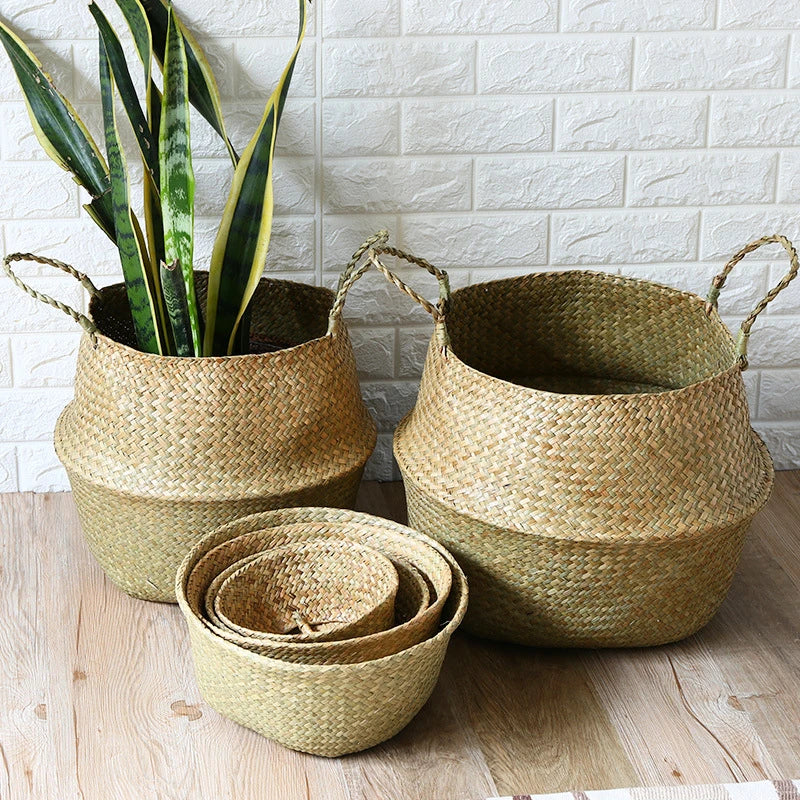 Handwoven Seagrass Basket