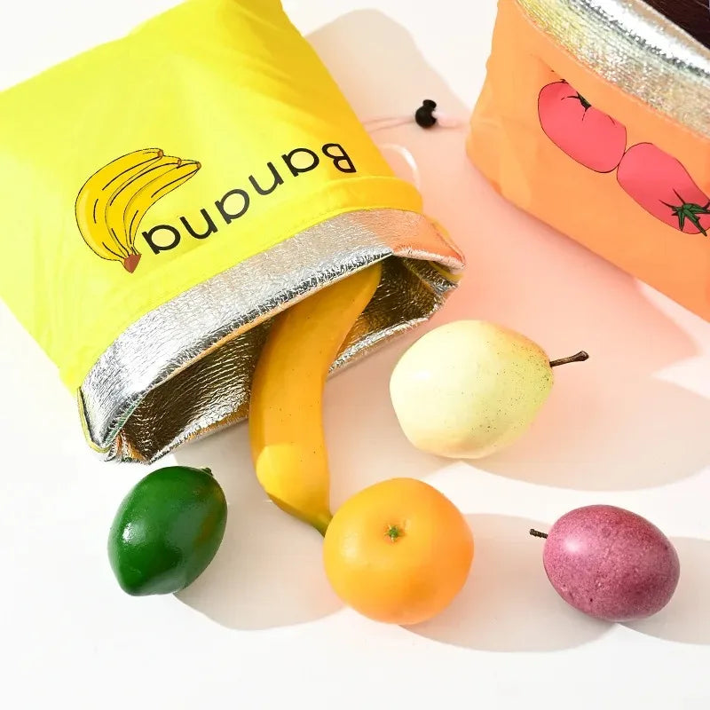 Eco Fresh Storage Bag – Insulated Reusable Bag for Vegetables & Fruits