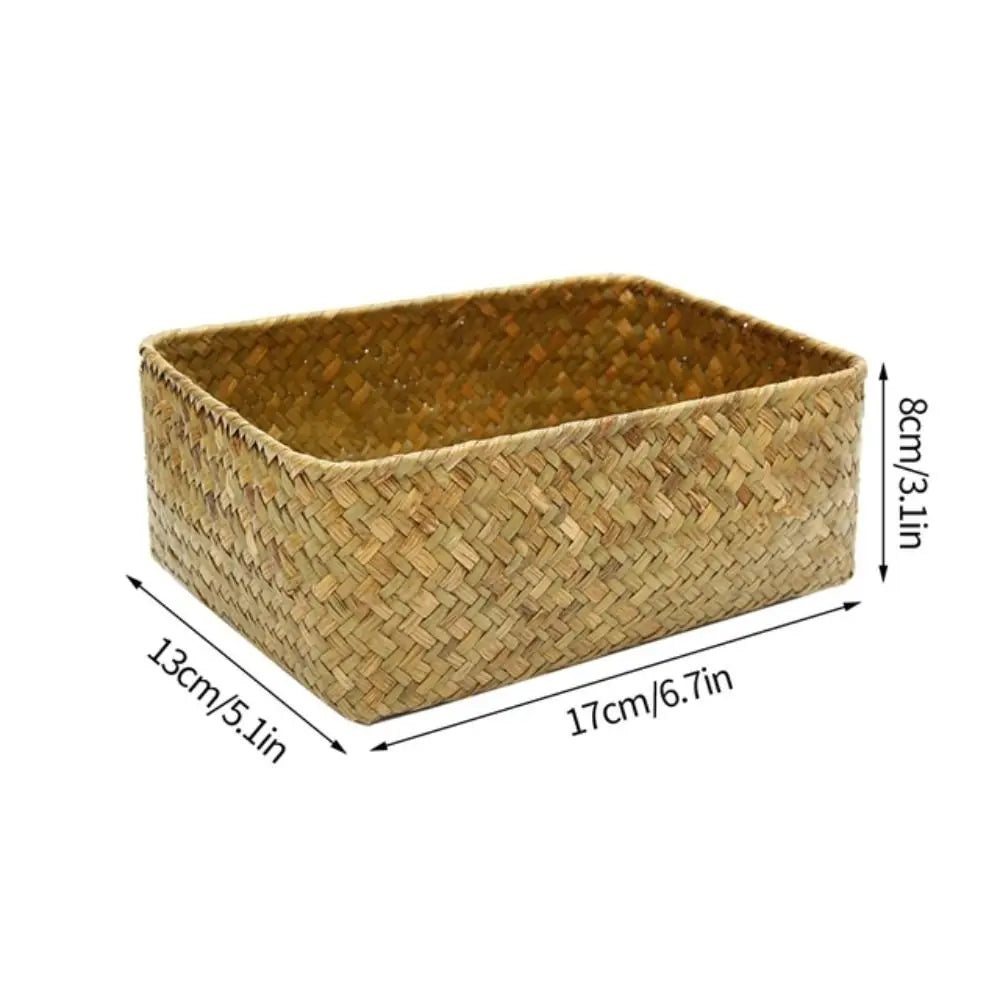 Artisan Handwoven Seagrass Basket
