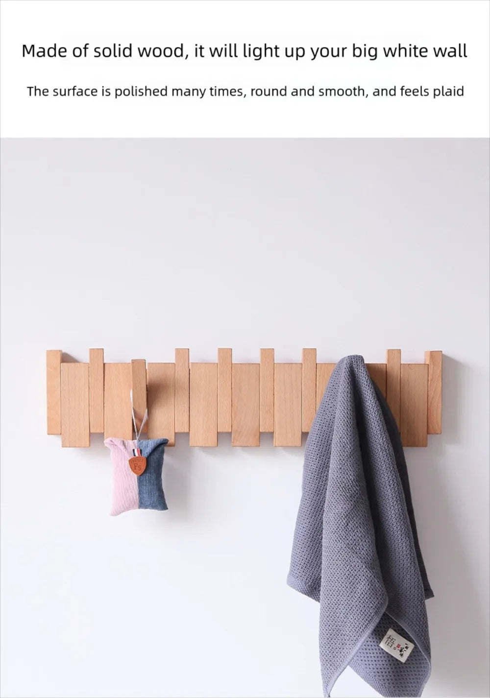 Modern Piano Key Wall Hooks
