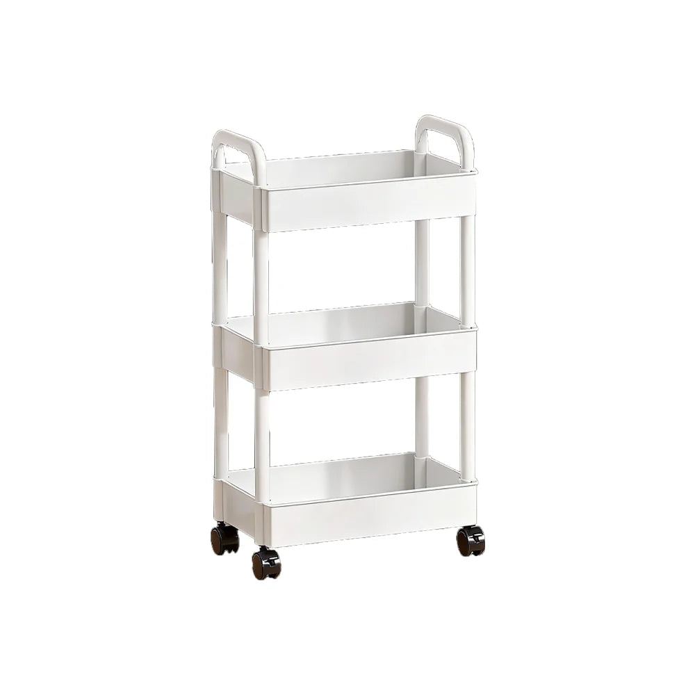 Mobile Storage Trolley – Large Capacity Snack & Kitchen Organizer Rack