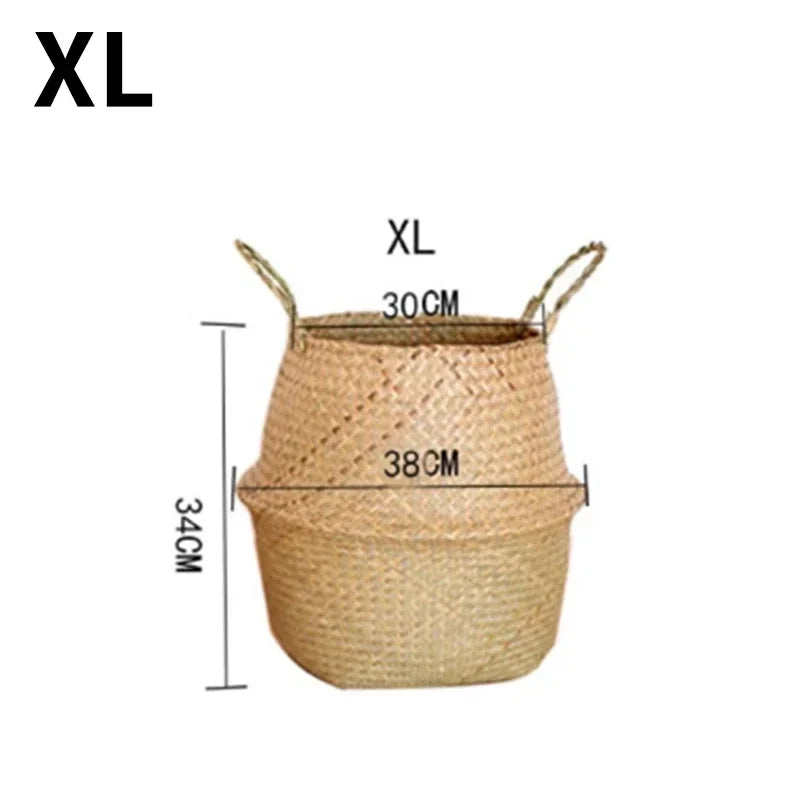 Handwoven Seagrass Basket