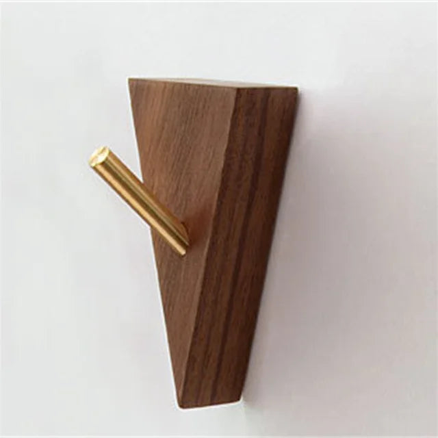 Elegant Brass & Wood Organizer for a Stylish Home
