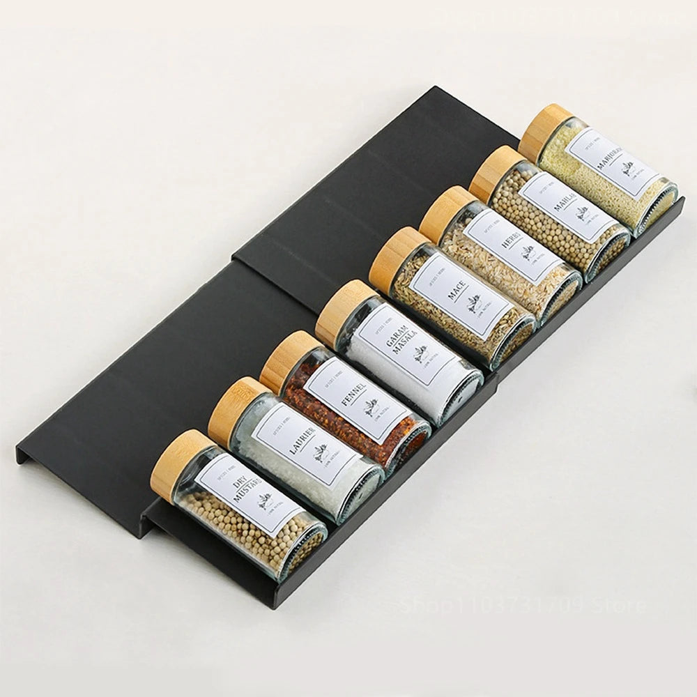 Adjustable Spice Rack Organizer