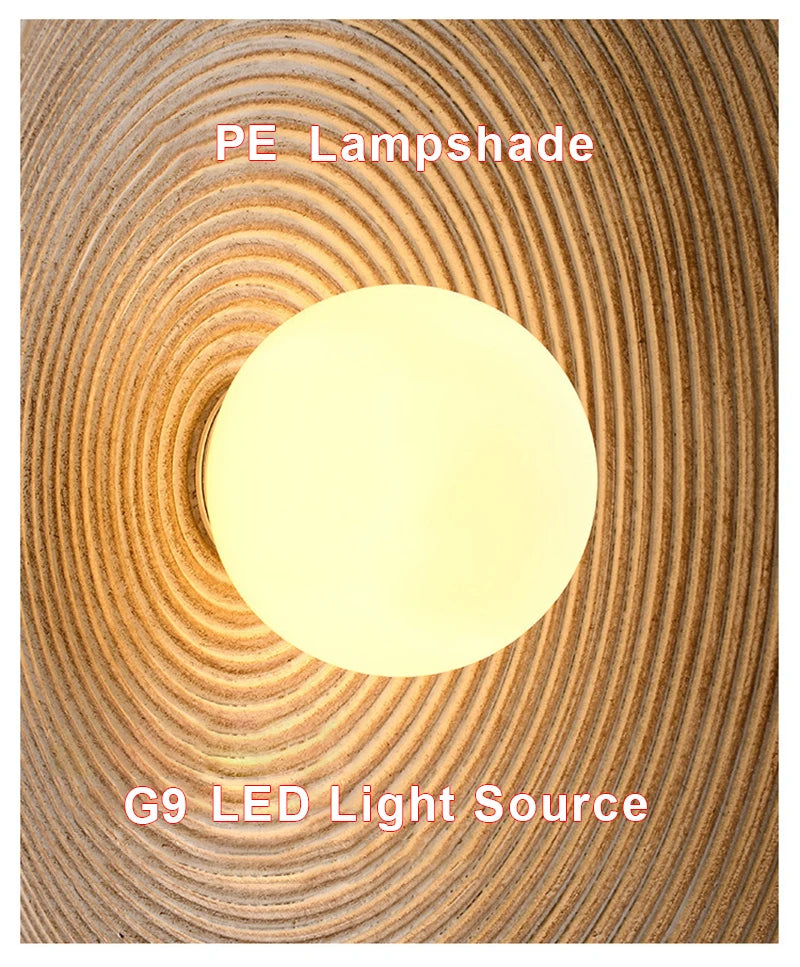 Nordic Wabi-Sabi LED Wall Lamp