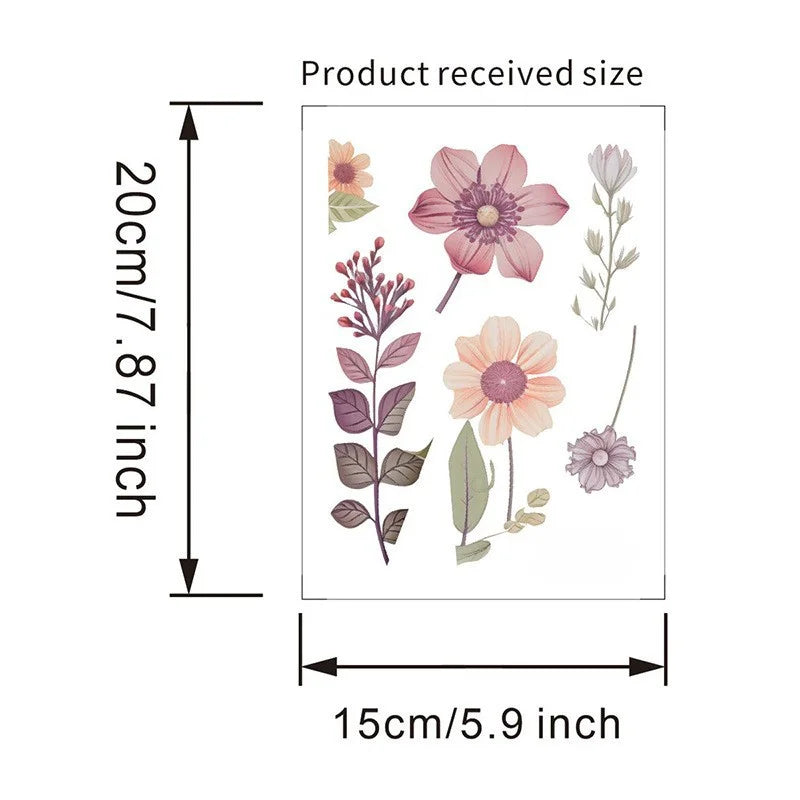 Flower Switch Wall Sticker