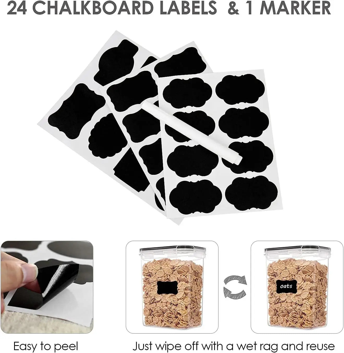Transparent Airtight Grain Storage Container