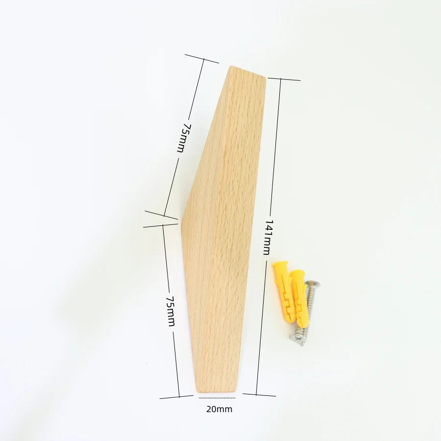 Natural Wood Wall Hook