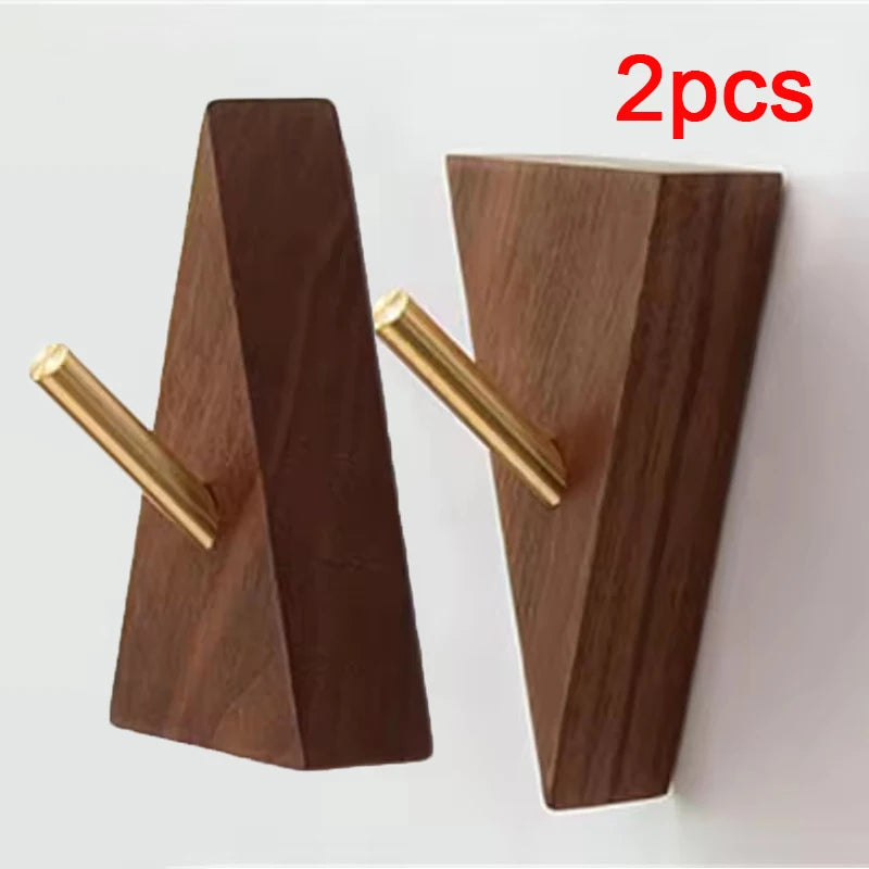Elegant Brass & Wood Organizer for a Stylish Home