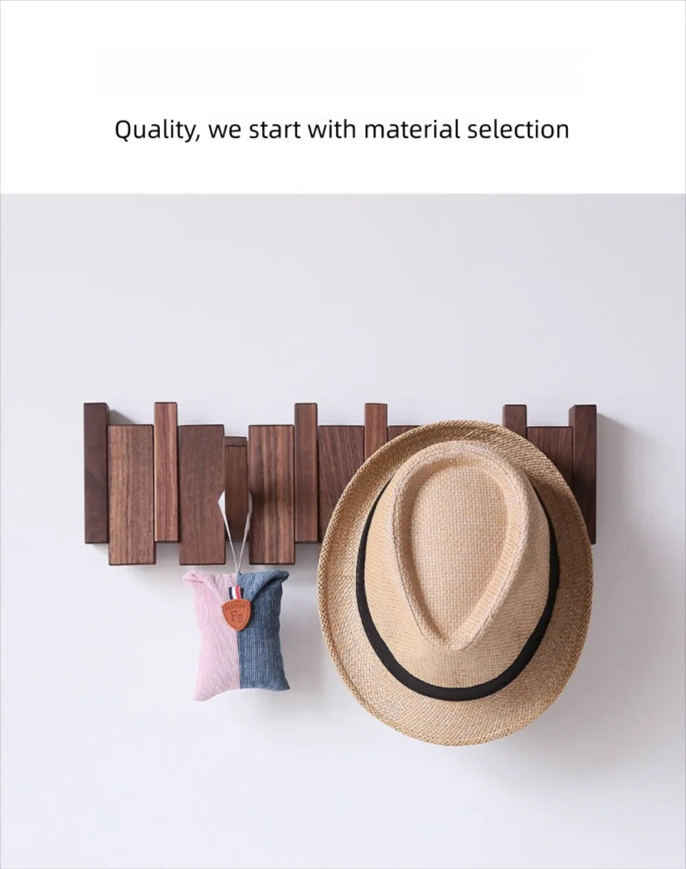 Modern Piano Key Wall Hooks