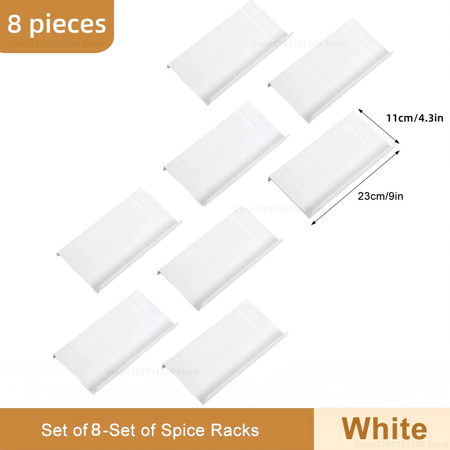 Adjustable Spice Rack Organizer
