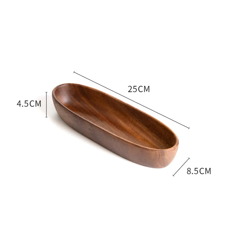 Natural Bamboo Coaster Tray