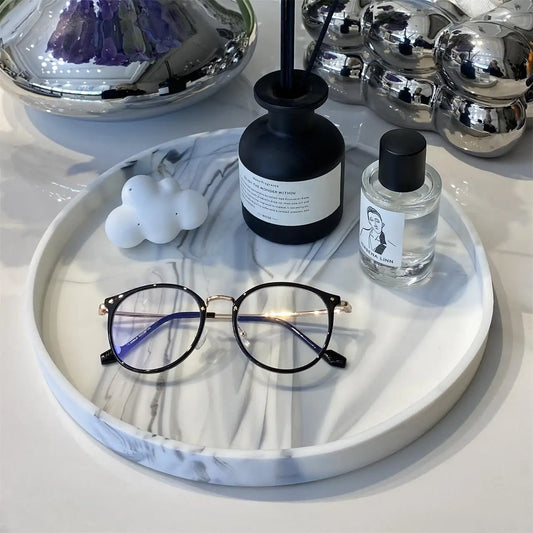 Elegant Round Silicone Tray