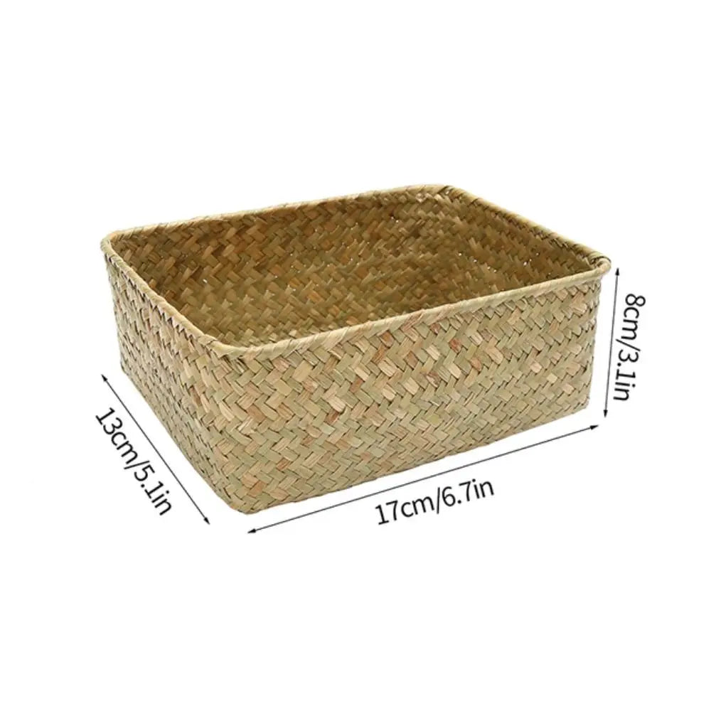 Artisan Handwoven Seagrass Basket