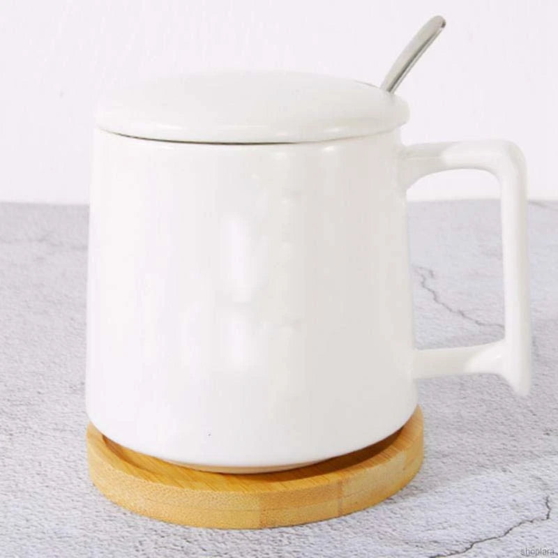 Natural Bamboo Coaster Tray