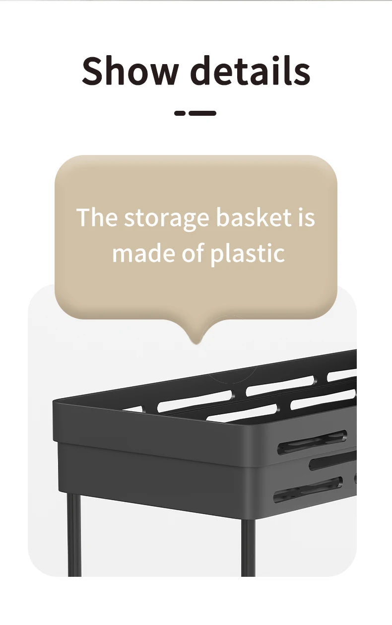 Pull-Out Double Layer Kitchen Organizer