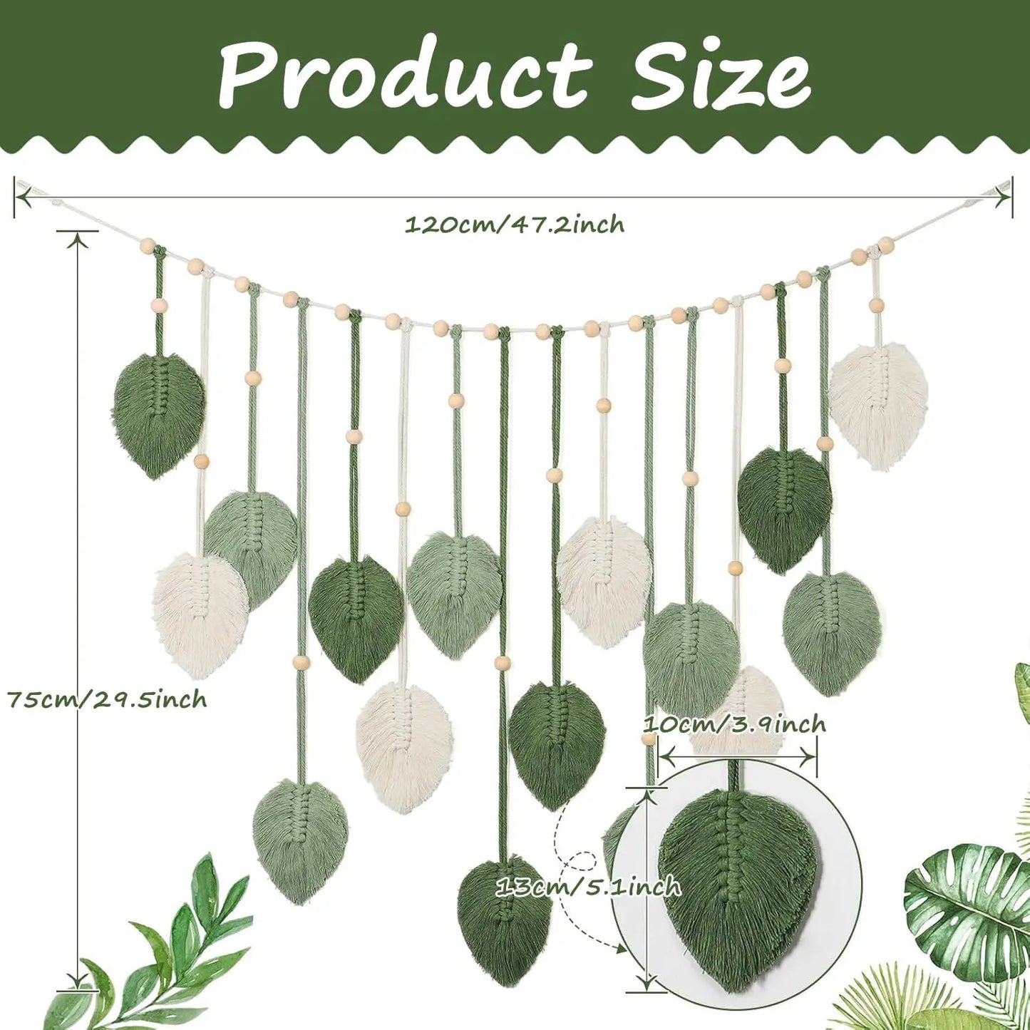 Bohemian Macrame Wall Tapestry