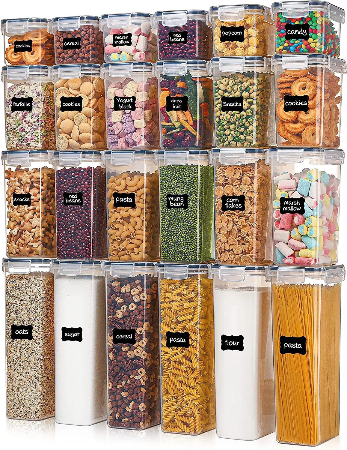 Transparent Airtight Grain Storage Container