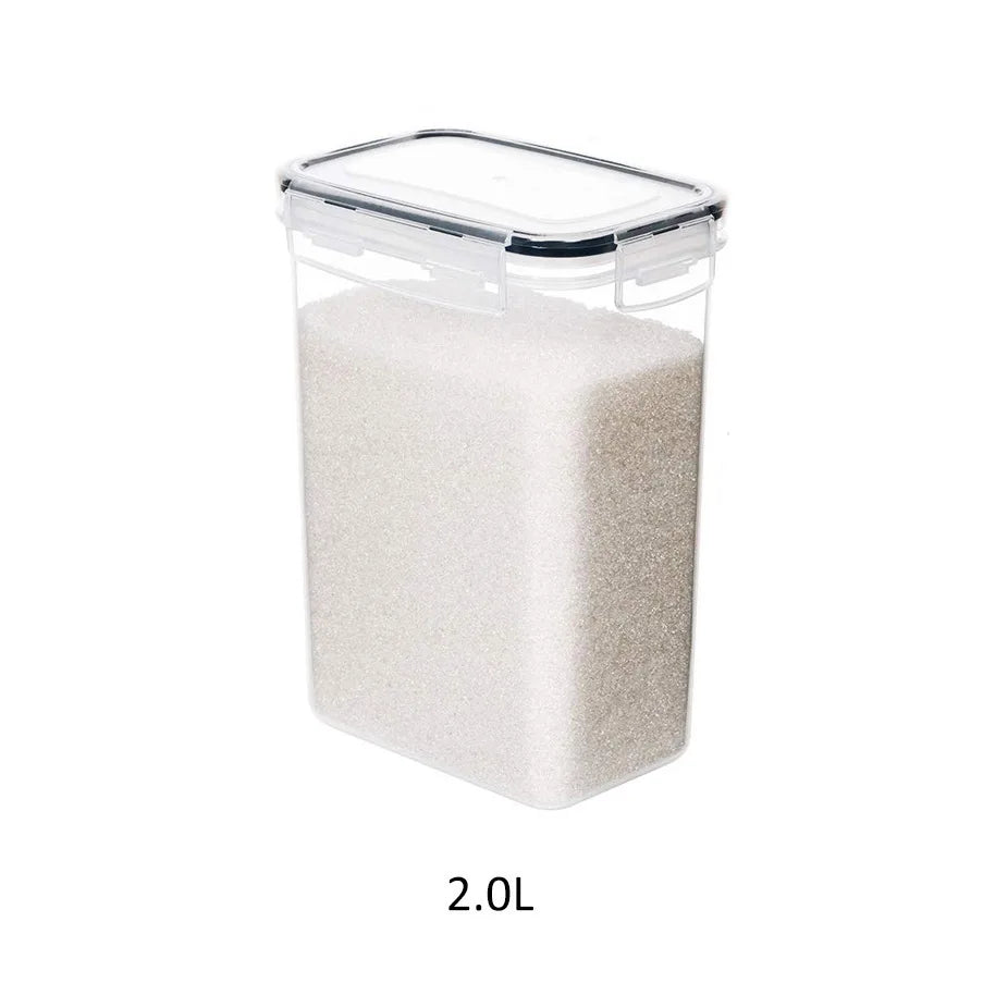 Transparent Airtight Grain Storage Container