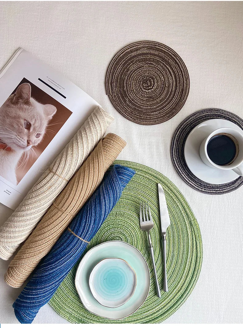 Nordic Style Round Placemat