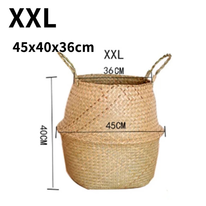 Handwoven Seagrass Basket