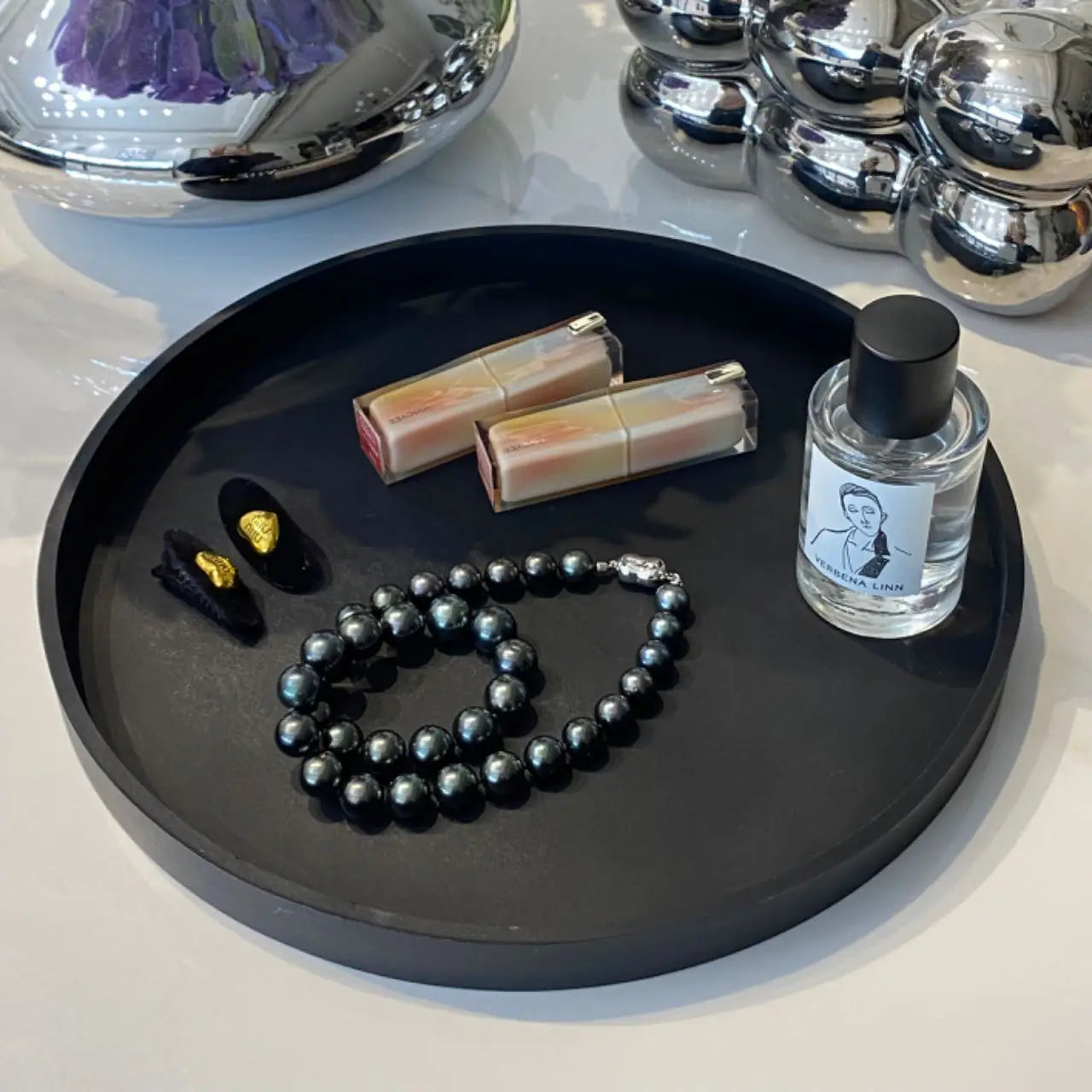 Elegant Round Silicone Tray