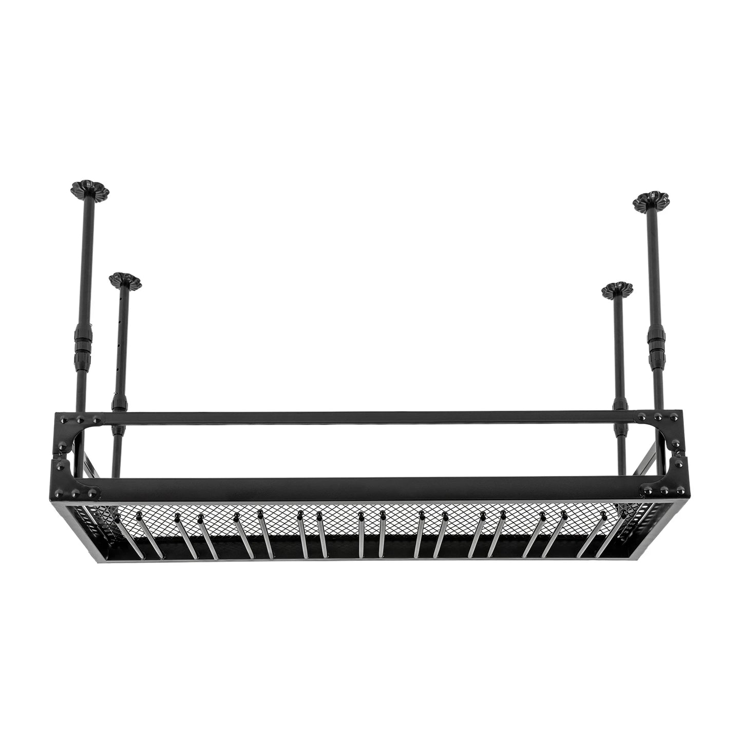 Metal Ceiling Mounted Hanging Wine Goblet Rack