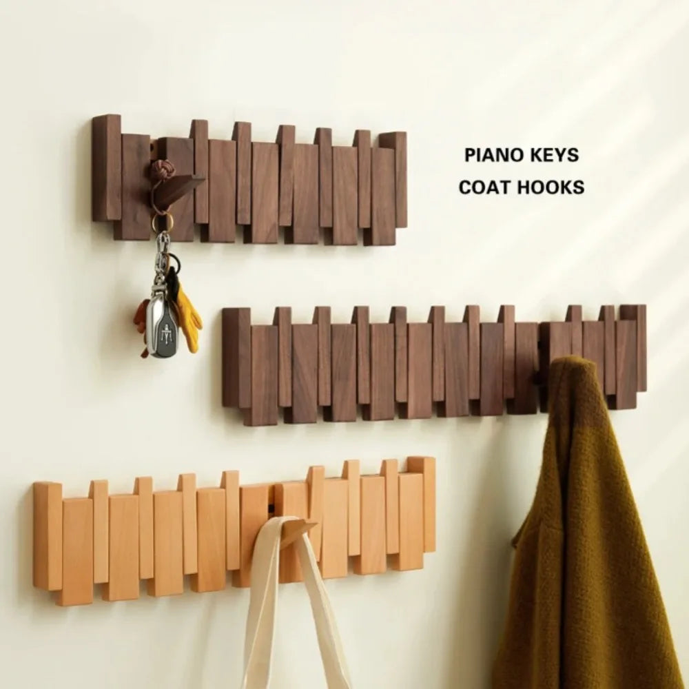 Modern Piano Key Wall Hooks