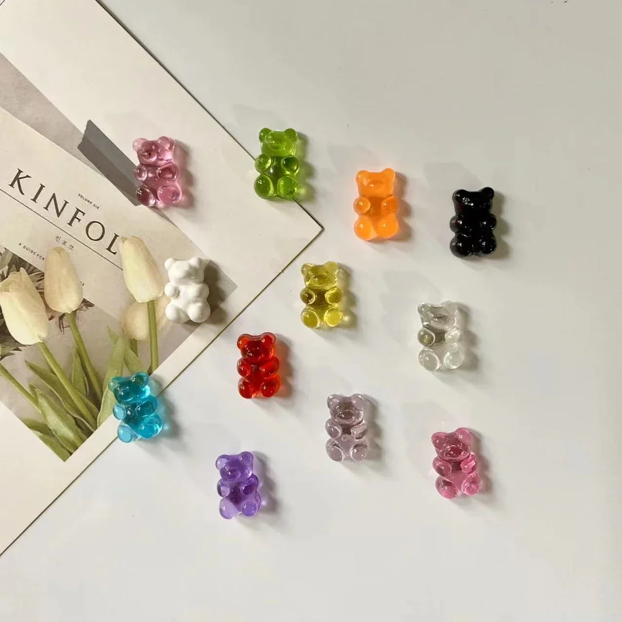 Bear Refrigerator Magnets Set (20PCS)