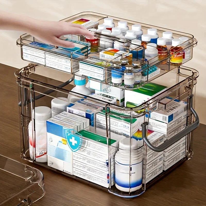 Portable Medicine Storage Organizer