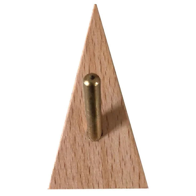 Elegant Brass & Wood Organizer for a Stylish Home