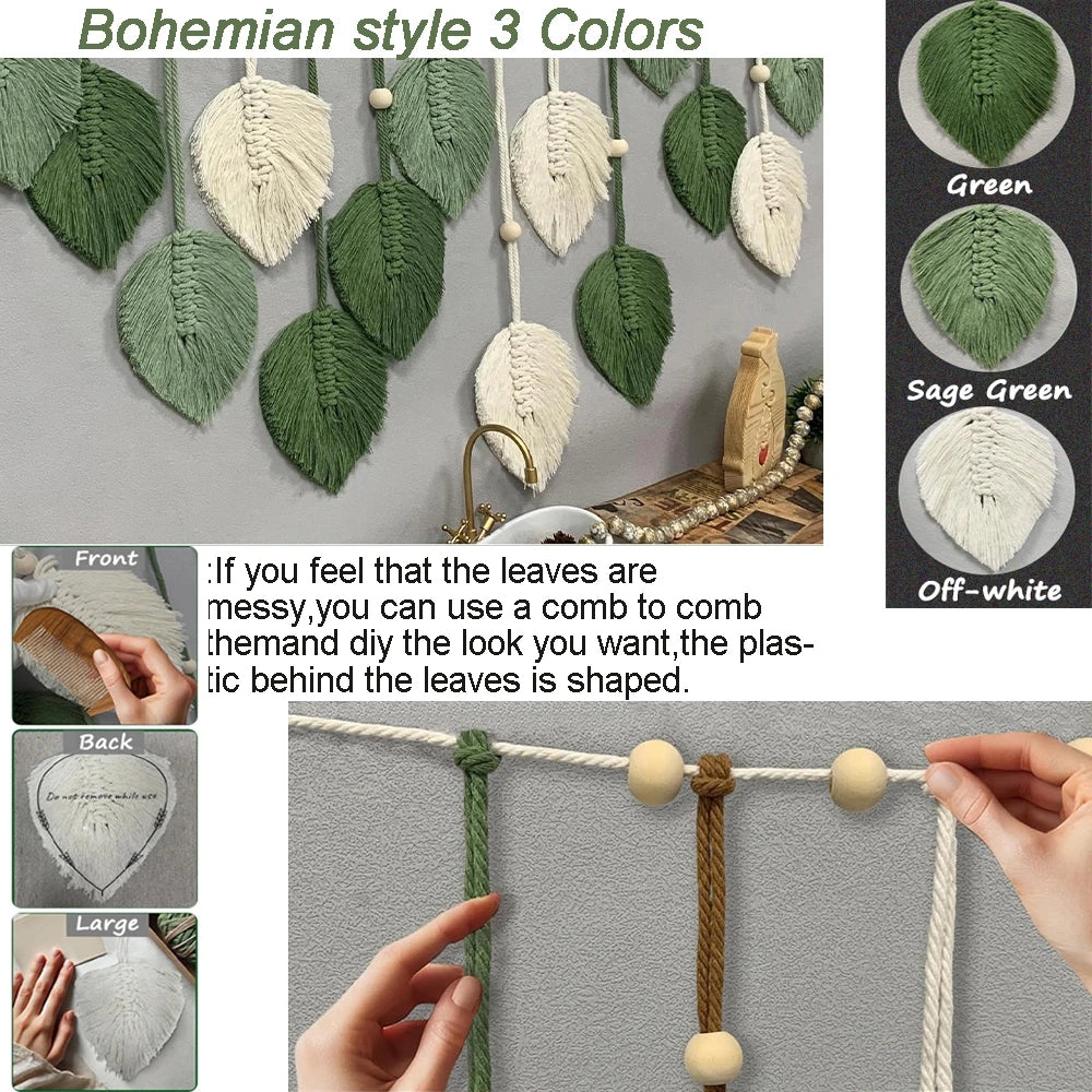 Bohemian Macrame Wall Tapestry