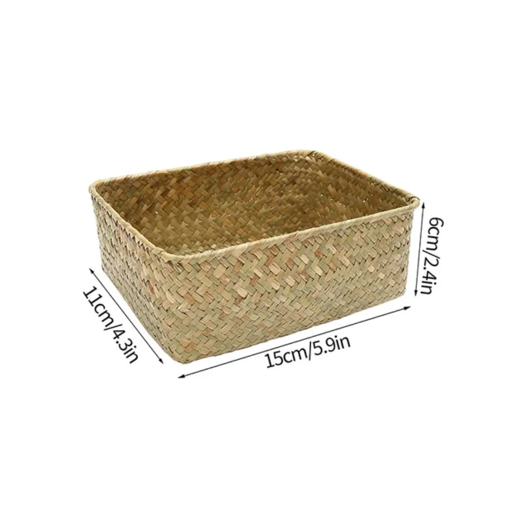 Artisan Handwoven Seagrass Basket
