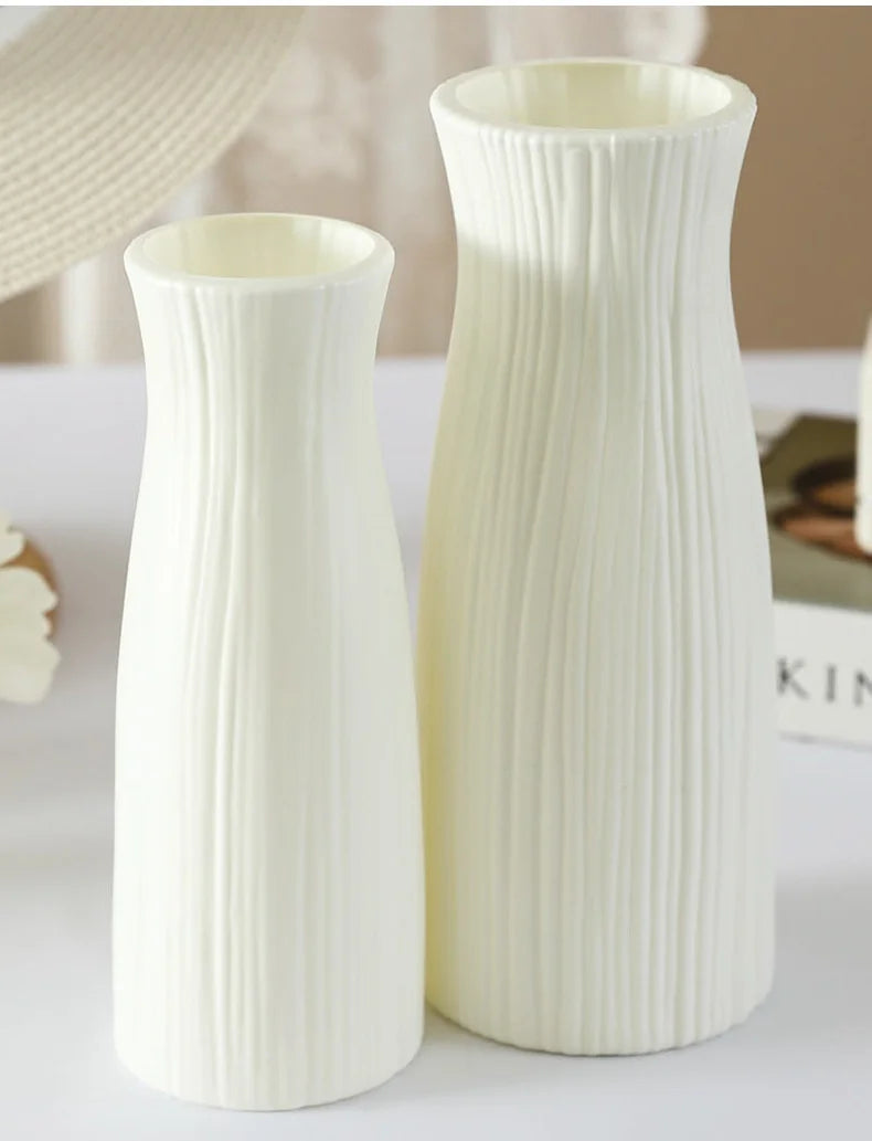 Minimalist Modern Plastic Flower Vase