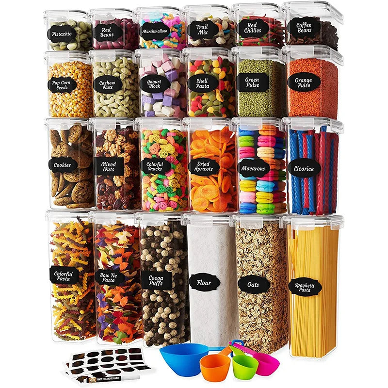 Transparent Airtight Grain Storage Container