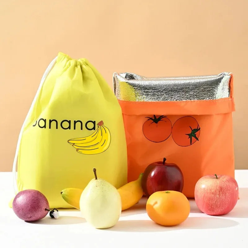 Eco Fresh Storage Bag – Insulated Reusable Bag for Vegetables & Fruits
